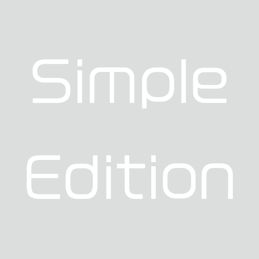 Simple Edition